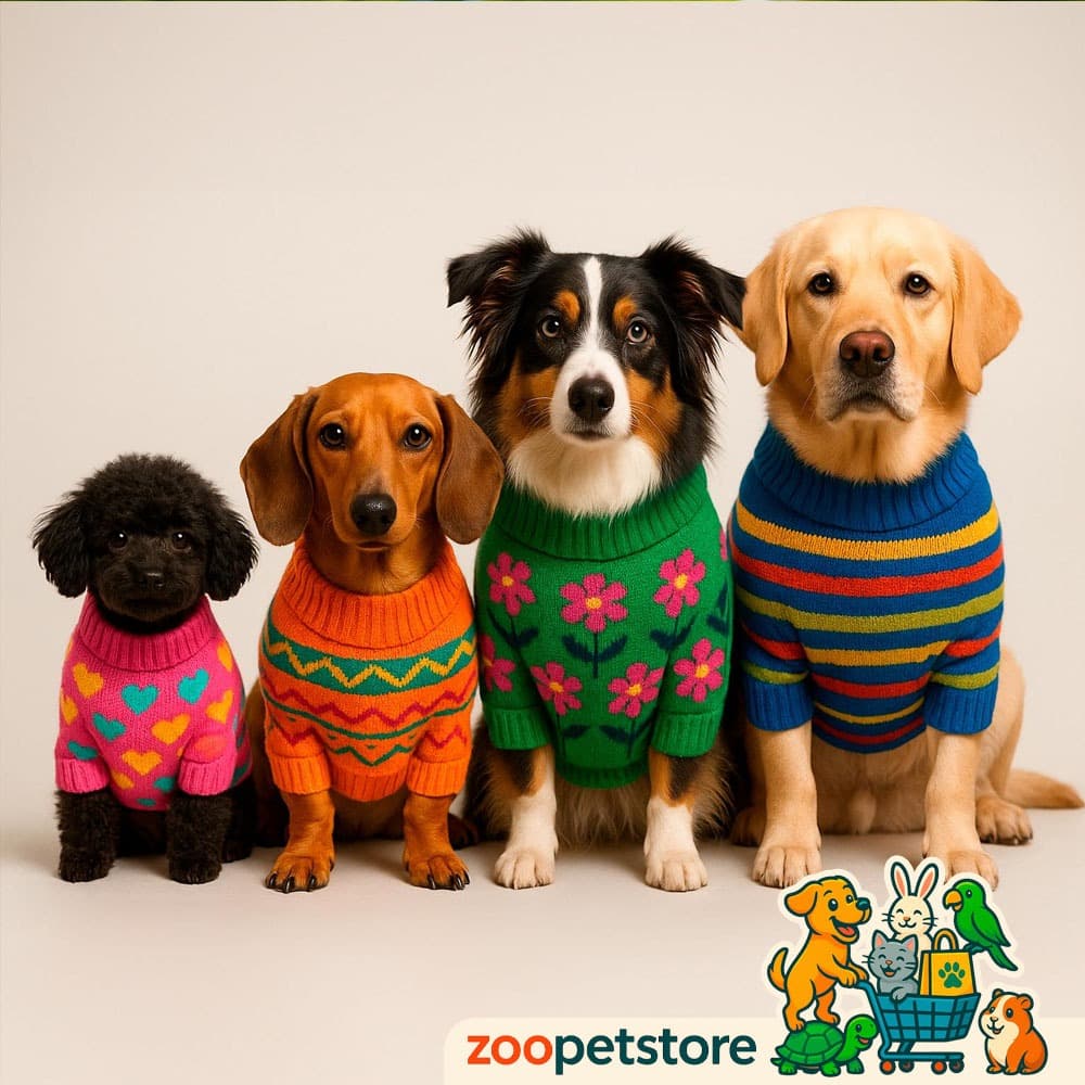 Roupinhas de Lã Inverno Para Cachorro Pet Pequeno Porte a Grande Porte