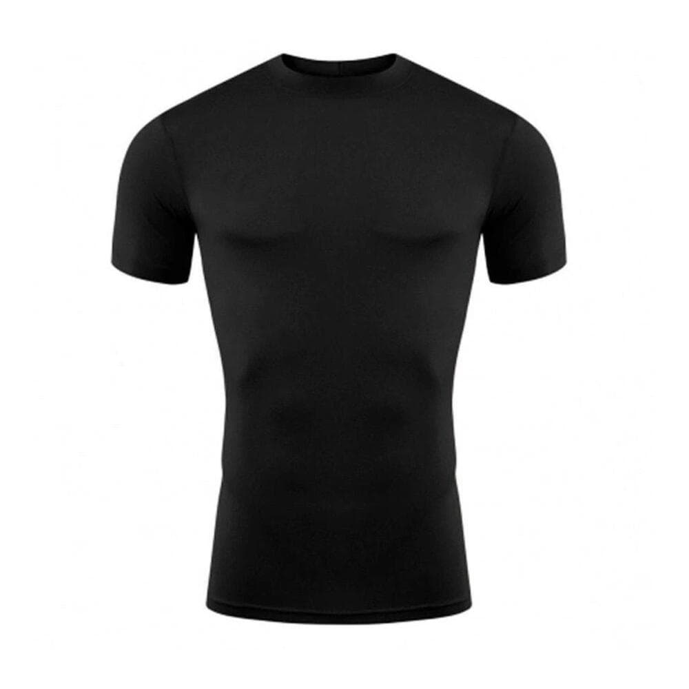 Camisa Térmica Manga Curta Masculina Proteção UV Segunda Pele