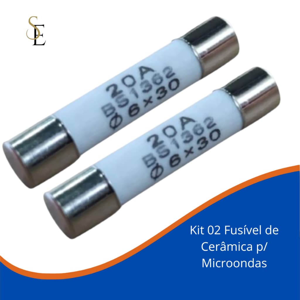 Fusível Para Microondas  20a 250v- 02 unidades