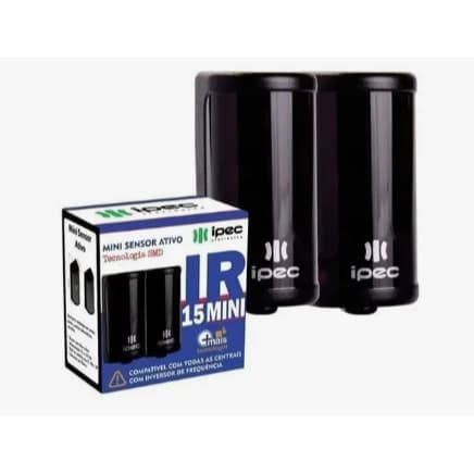 Sensor Barreira Ativo Ir 15 Mini Digital Iva Infra Ipec