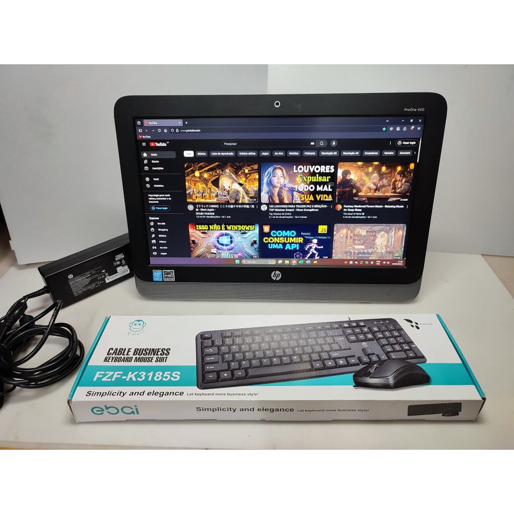 All In One Hp One Pro 400 I3 6g Ram Ssd Windows 11