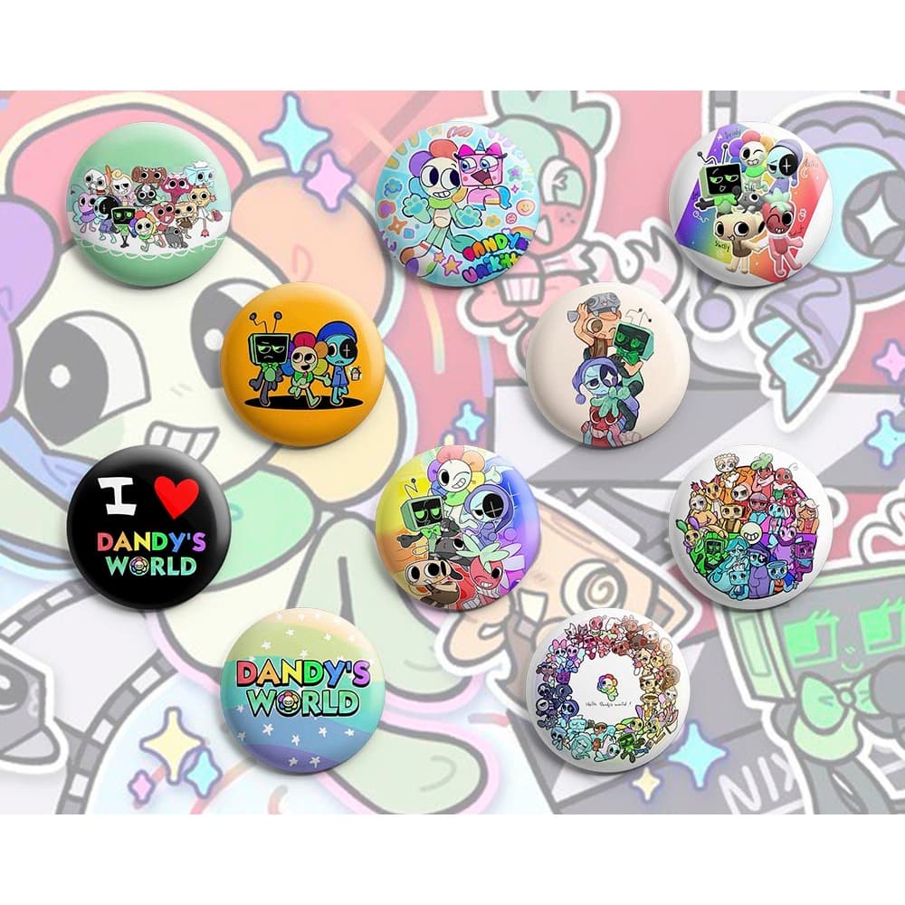 Botton Dandy's World - Botum / Botom / Broche (3,5cm & 4,5cm)