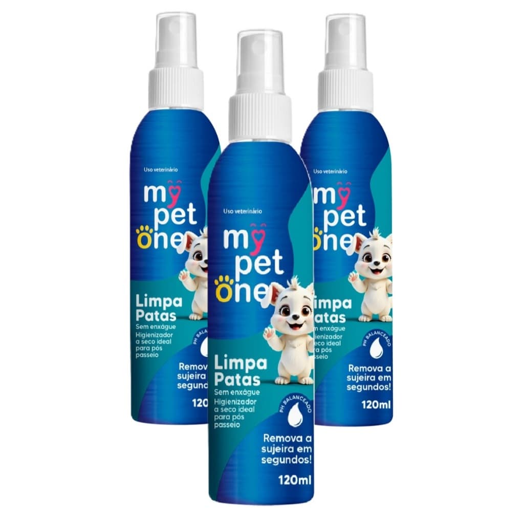 Limpa Patas mypetone Spray Higienizador - 120mL