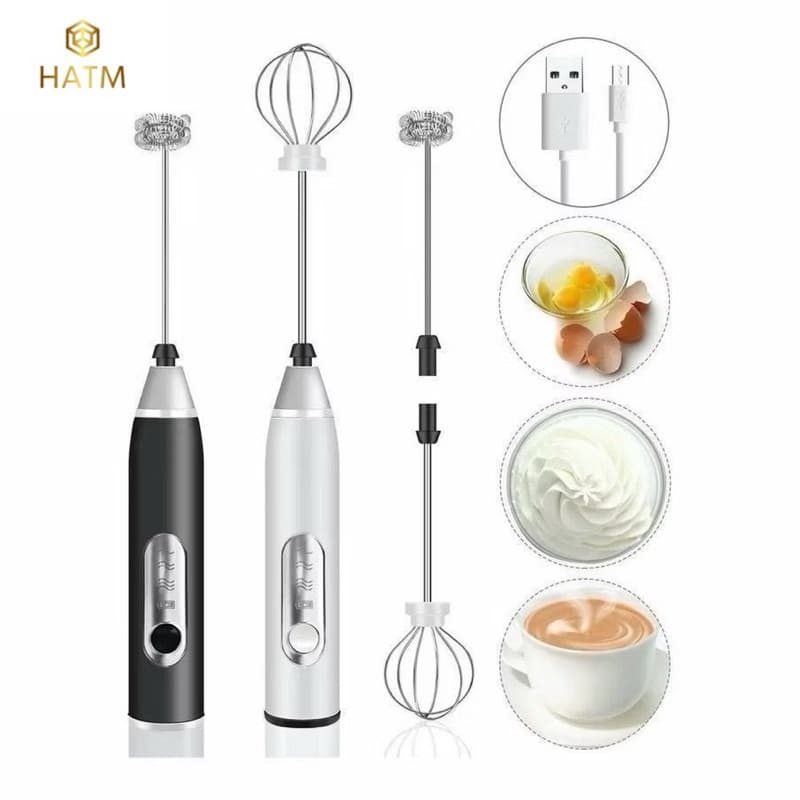 Mini Misturador Batedor Mixer Elétrico Para Claras de Ovos Leite Café Clara de Ovo, para Cozinha Doméstica