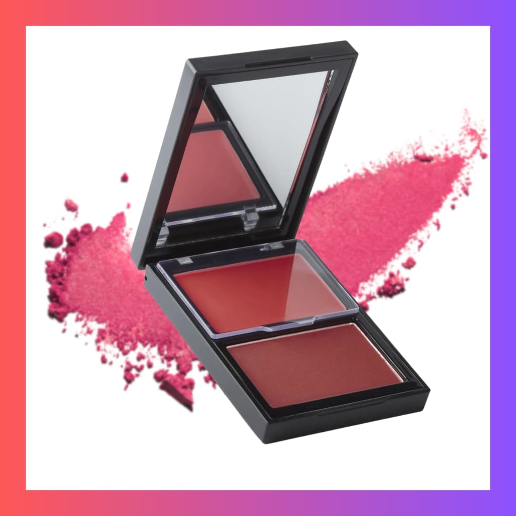 OCEÀNE - Duo Blush Cremoso e em Pó Nude – 10,2g