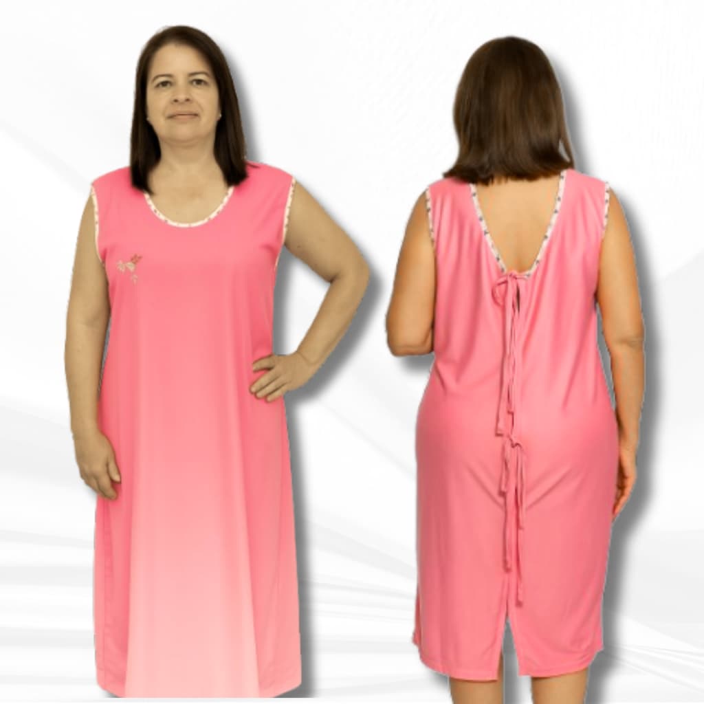 Camisola Hospitalar Com Tiras Para Pacientes Doentes Acamados