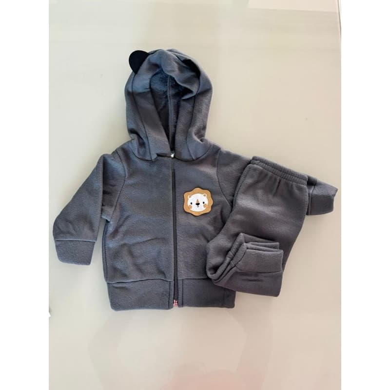 Conjunto de Soft com ziper para bebês/ infantil meninos PMG 1/2/3