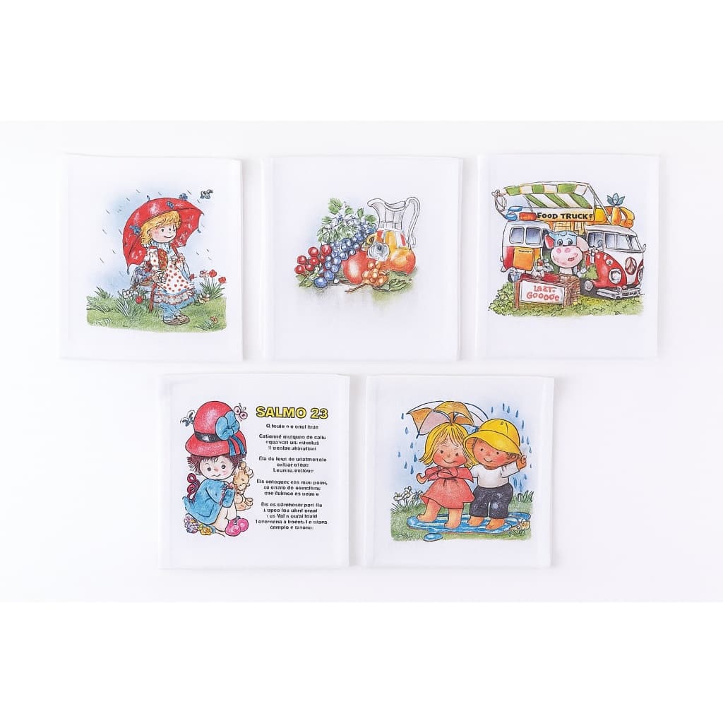 Pano de Prato / Copa Pé de Galinha (38cm X 65cm) Sortido