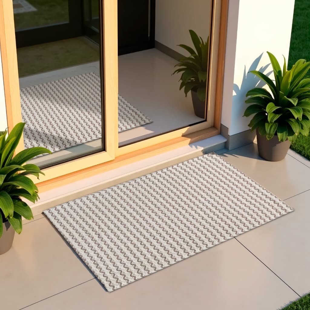 Kit 2 Tapetes 100% Algodão – 40x60cm ou 47x70cm – Resistente Para Porta, Cozinha, Banheiro