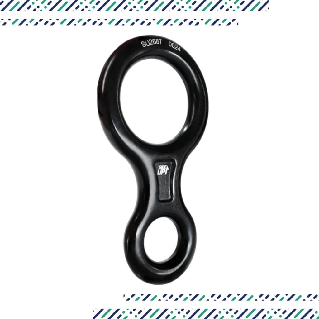 Freio 8 Oito SideUp Freio de Alumínio de Alta Resistência 35KN Freio Sem Orelha 8