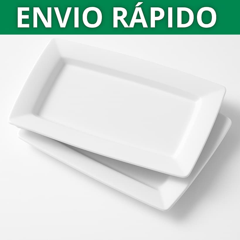 Kit 5 a 50 Bandejas Petisqueira Plástico Branca Lanches Porções Espetinho Bar Pasteis Petisco Festas