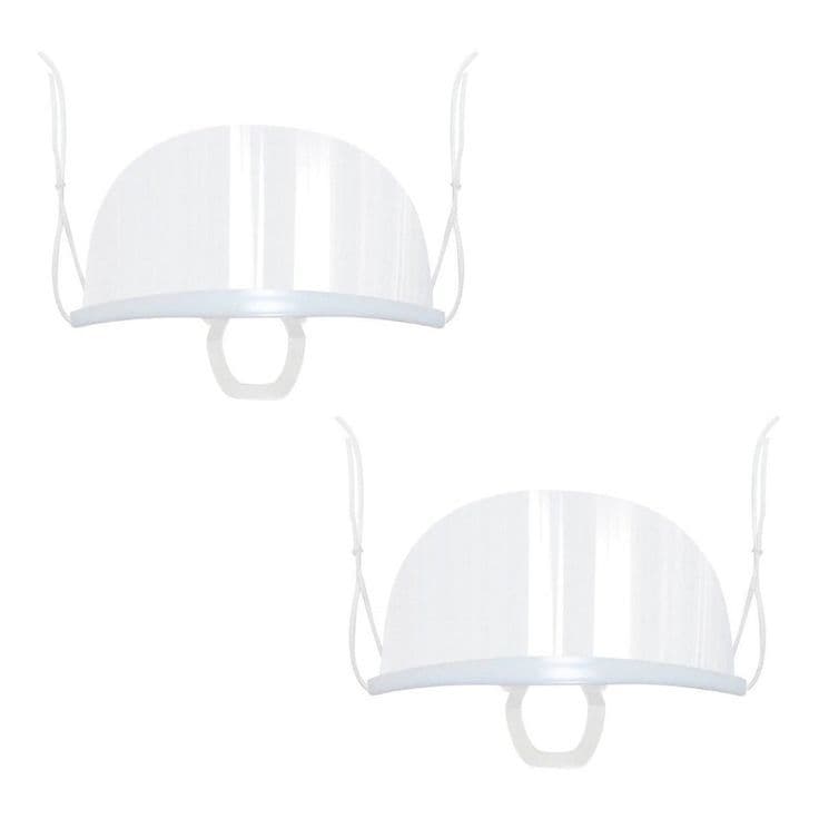 KIT 1, 5, 10 e 30 unidade Máscaras Acrílica Transparente Higiênica ENVIO IMEDIATO