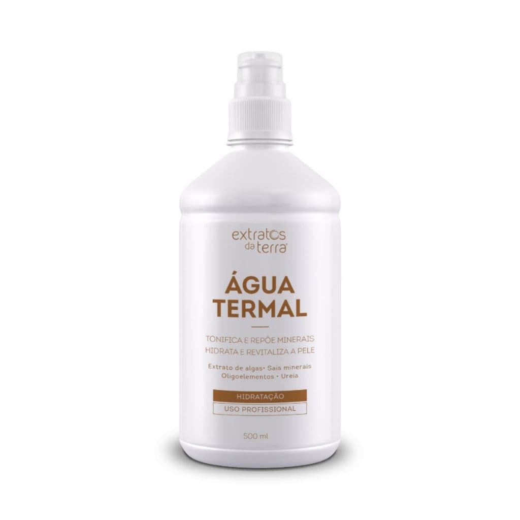Água Termal 500ml Extratos Da Terra
