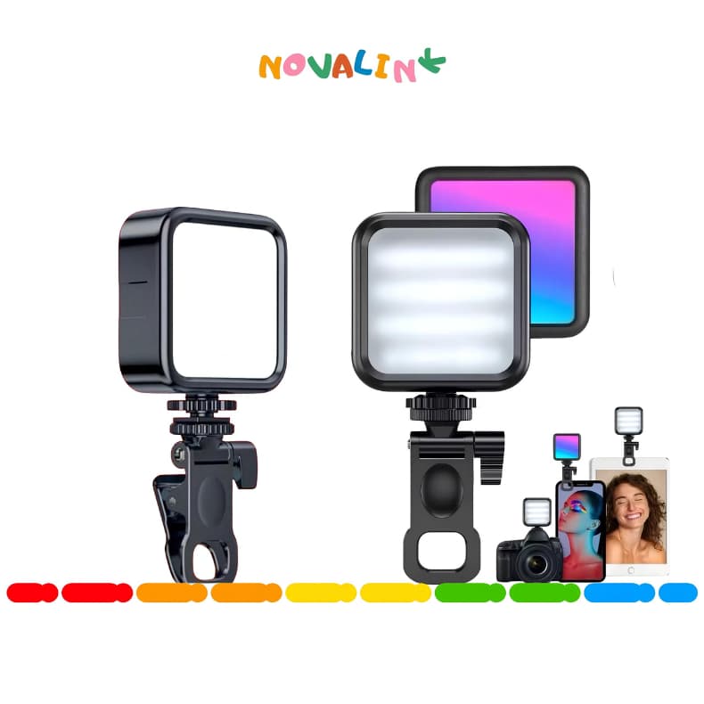 Iluminação Fotográfica De Preenchimento LED - Luz De Vídeo Lâmpada Portátil De Fotografia