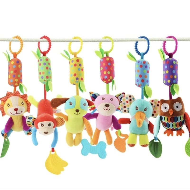 Mobile Anel Para Carrinho Bebe Conforto Animais Pendurar