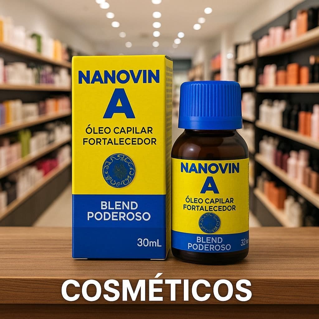 NANOVIN A BLEND PODEROSO ESSENTIALS 30 ML CRESCE CABELO