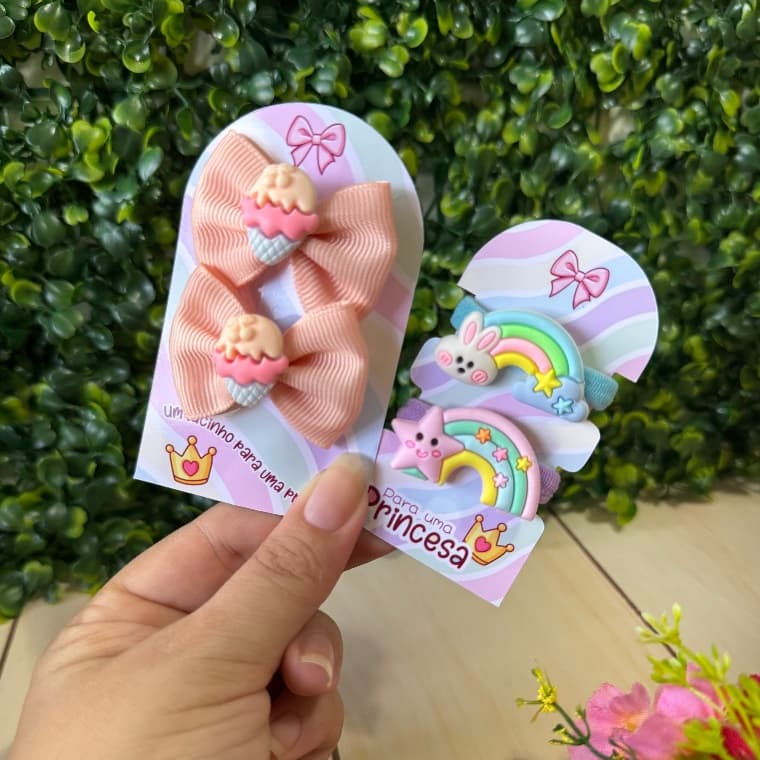 50 tag para mini laço / xuxinha