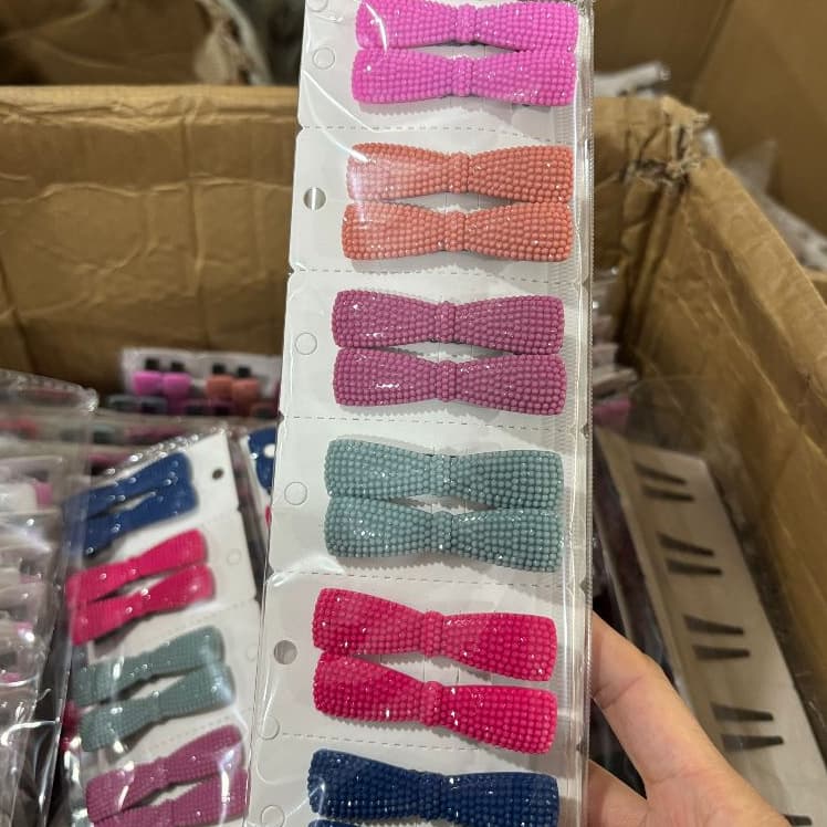 Kit 12 Unidades Grampo de cabelo/acessório de cabelo tipo bico de pato