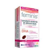 Feminis + DHA com 30 cápsulas Nova Formula