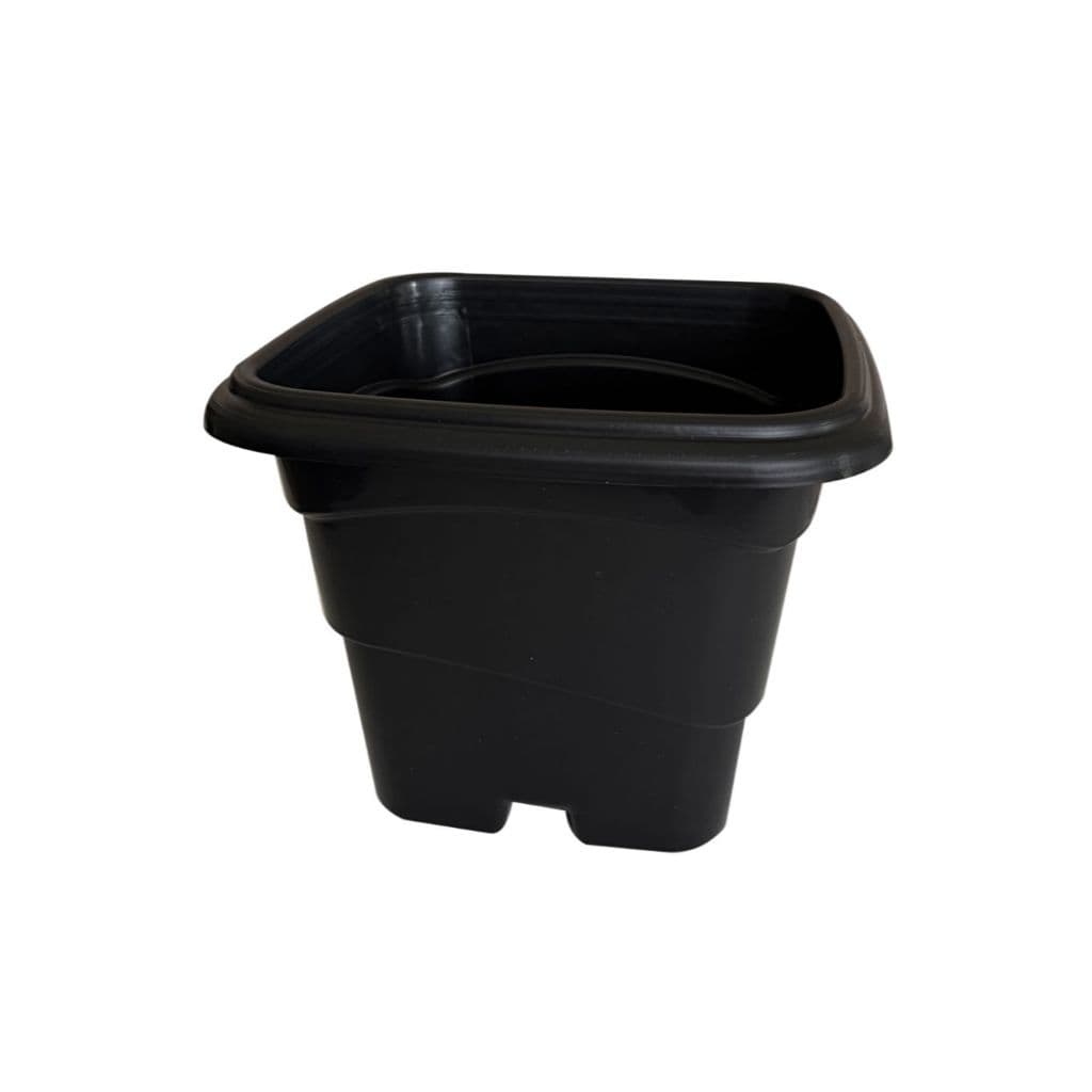 Kit 2 Vasos Quadrados 20 Litros Preto – Jardim, Horta, Plantas