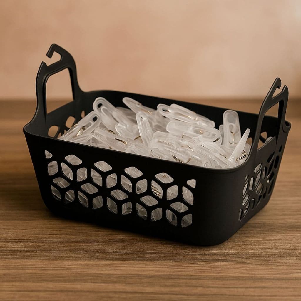 Cesto Para Prendedor De Roupas - Cesto Organizador Lavanderia Cesto Multiuso Plástico UZ Envio Full