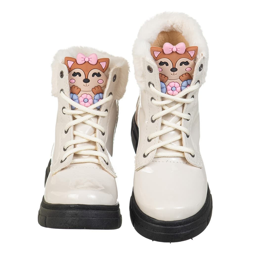 Coturno infantil feminino botinha criança bota tratorada festa casamentos moda blogueirinha sapato menina moça