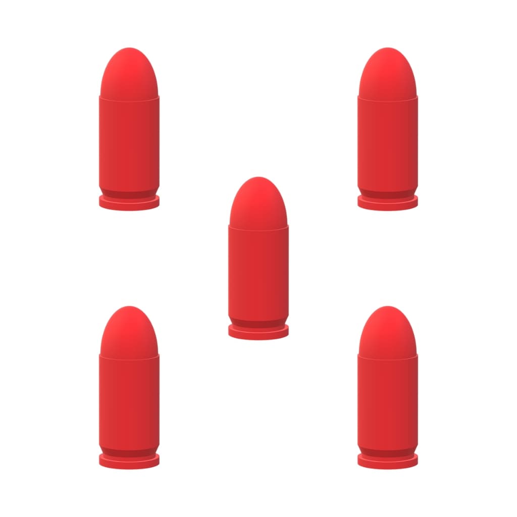 Kit C/ 5 Pçs. - Snap Cap Treinamento e Manejo Cal .380