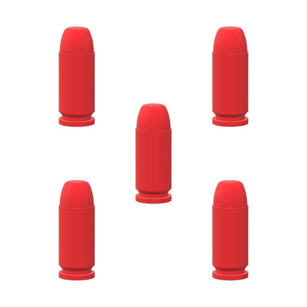 Kit C/ 5 Pçs. - Snap Cap Treinamento e Manejo Cal .40 S&W