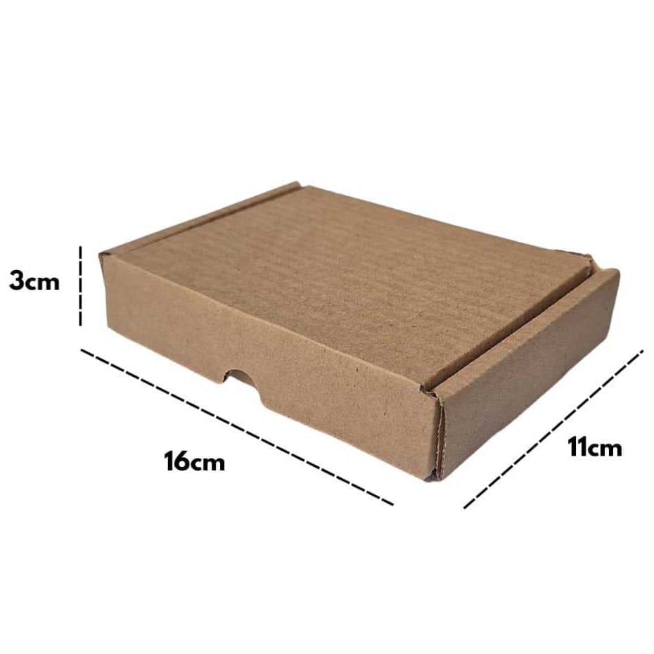 Caixa De Papelão 50 UNIDADES Tamanho 16x11x3 E-commerce Embalagens Correios Pac