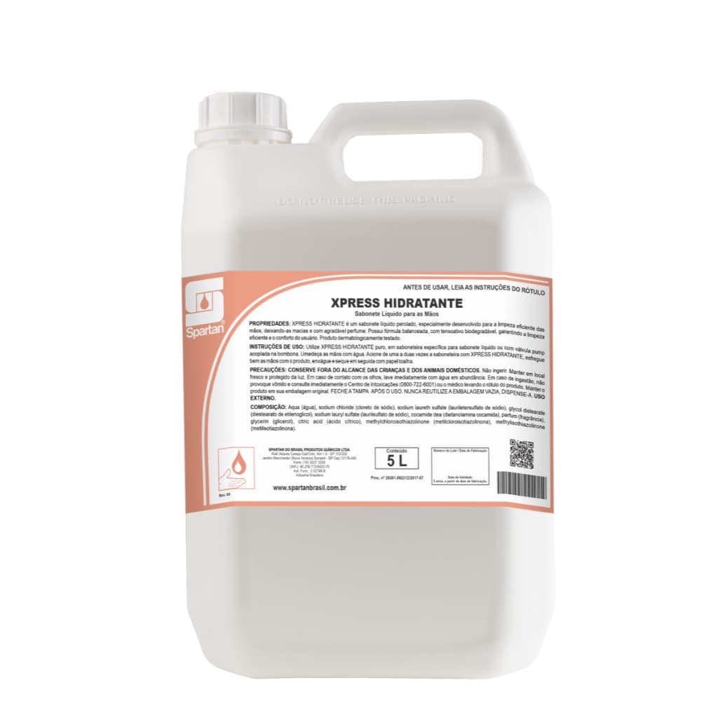 SABONETE XPRESS HIDRATANTE SPARTAN 5 LTS