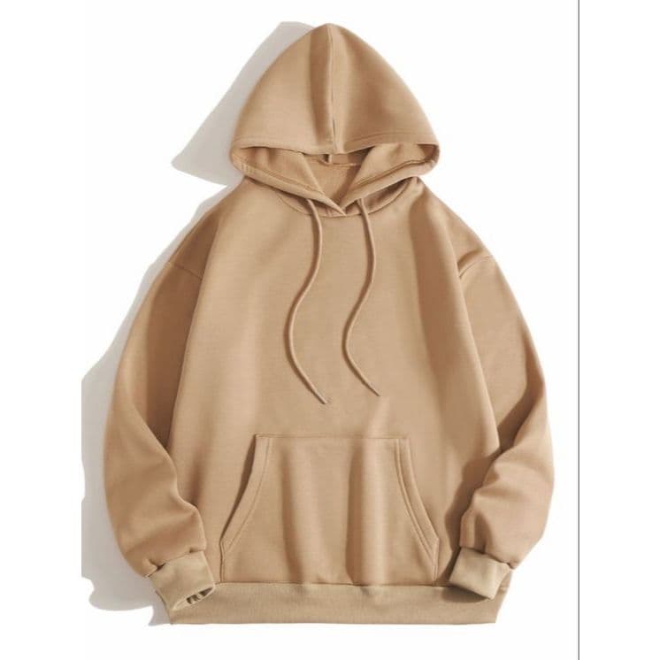 Moletom Bege Liso Casaco Bege Sem Bolso Blusa de Frio Bege Masculino Moletom Masculino Barato Bege