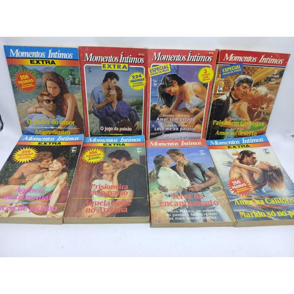 Coleção Romance Nova Cultural Momentos Íntimos Clássicos Históricos