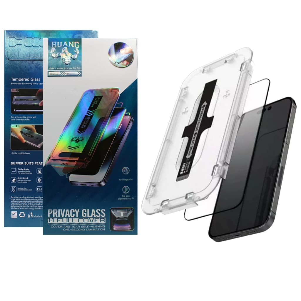 Película Privacidade com Aplicador para iPhone Magic Box