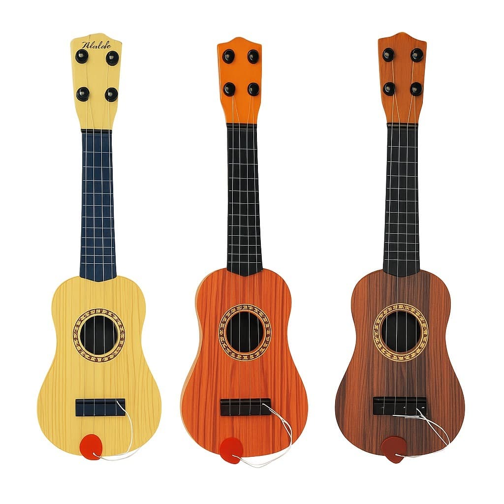 Brinquedo Mini Violão Cavaquinho Musical Infantil 43cm Presente