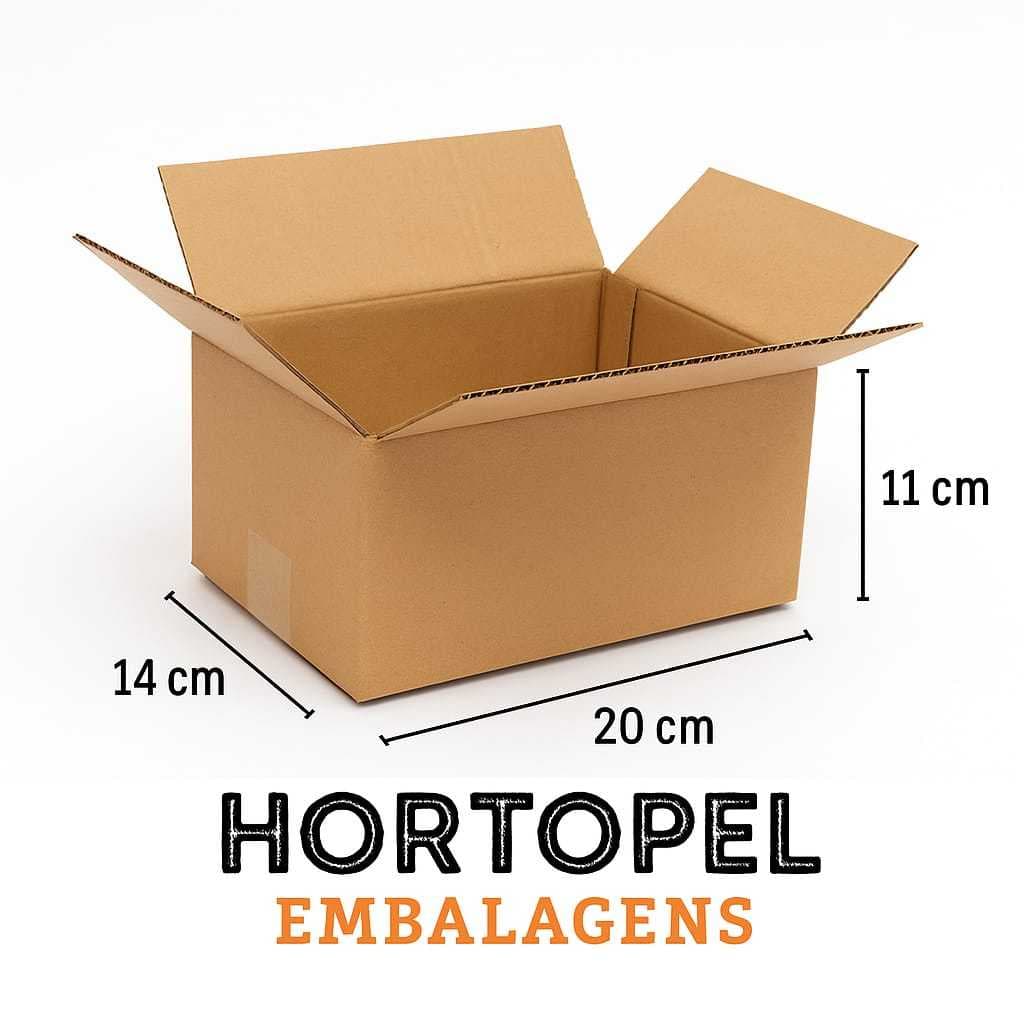 Caixa de Papelão Maleta 20x14x11 – 25 Unidades | Direto do Fabricante