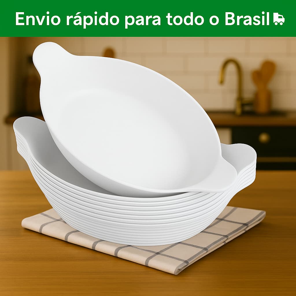 Kit 5 Petisqueira Barquinha Canoa Petiscos Churrasco Festa Frios Para Servir Amendoim Caldo Branca