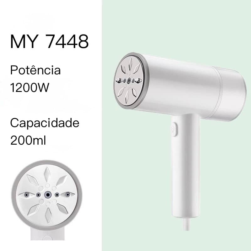 Ferro A Vapor Elétrica Portátil Vaporizador Para Passar Roupas Casa Viagem