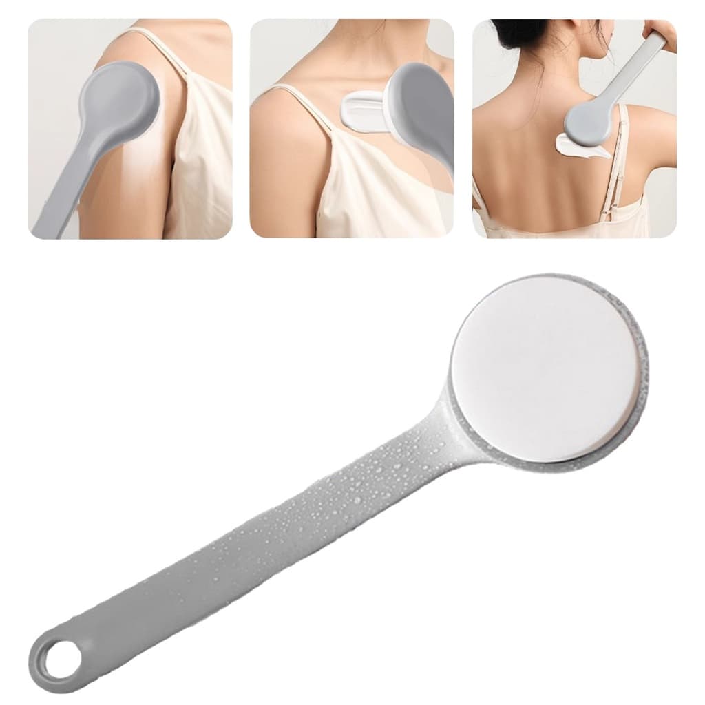 Escova Banho Esponja Macio Suave Com Cabo Limpeza Costas Limpa Esfrega