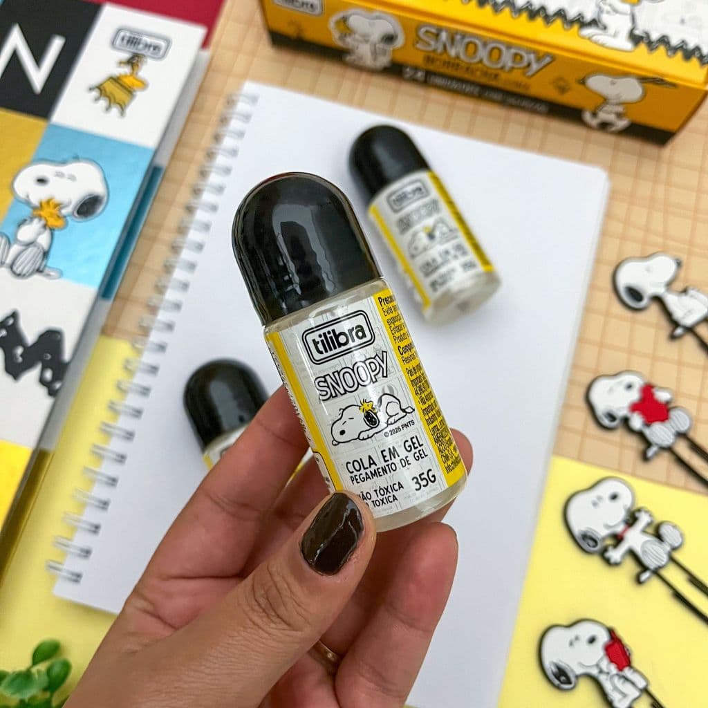Cola em Gel 35g Snoopy (1, 2 e 4 Unidades) - Tilibra