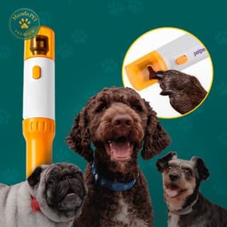 Lixa Elétrica Cortador De Unha Cães E Gatos Pet Shop +3 Lixas