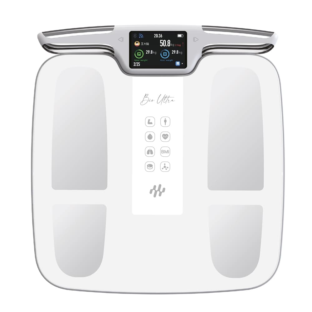 Balança Bioimpedância 55 Analise Corporal Bio Ultra Eletrodo Alta precisão