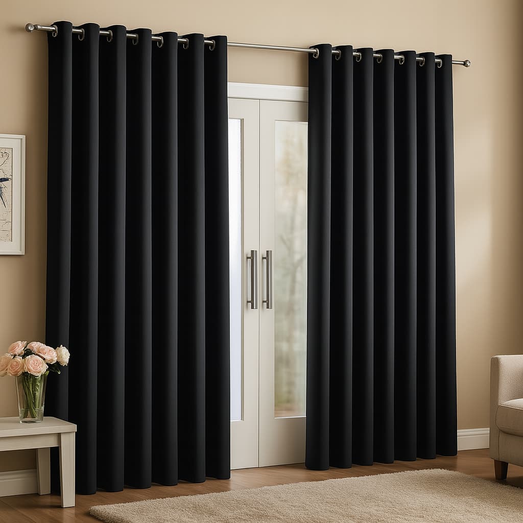 Cortina Para Sala Ou Quarto Grande 3,00x2,50 metros Ideal Sala Quarto Escritório Porta Envio Rápido