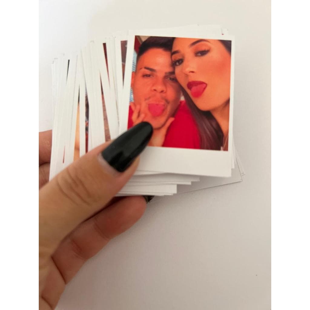 48 Fotos 7x5cm Personalizadas | Estilo Retrô Vintage | Impressão Avulsa