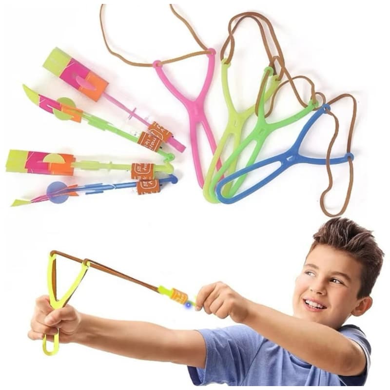 Avatar com Led Kit 36/24/12 Foguete Estilingue Brinquedo Infantil divertido Lembrancinha