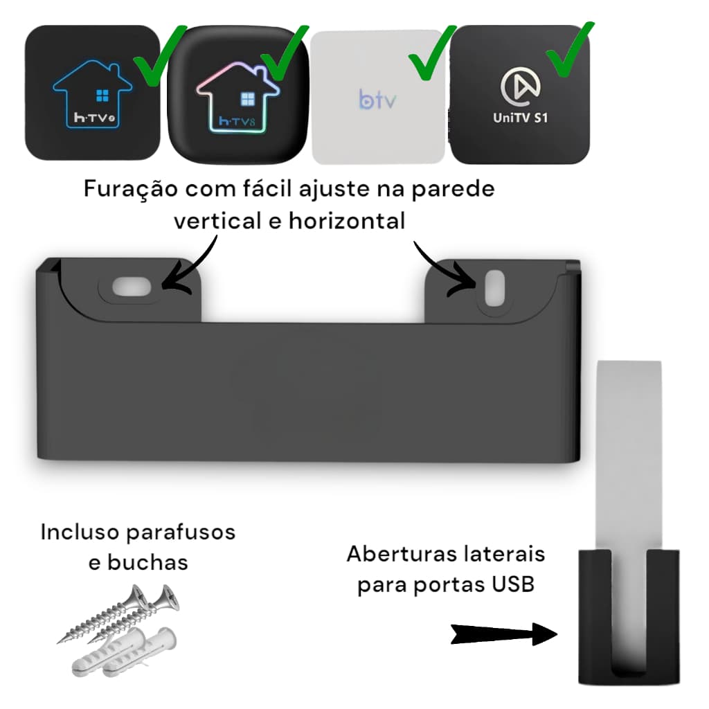 Suporte Para TV Box - Varios modelos
