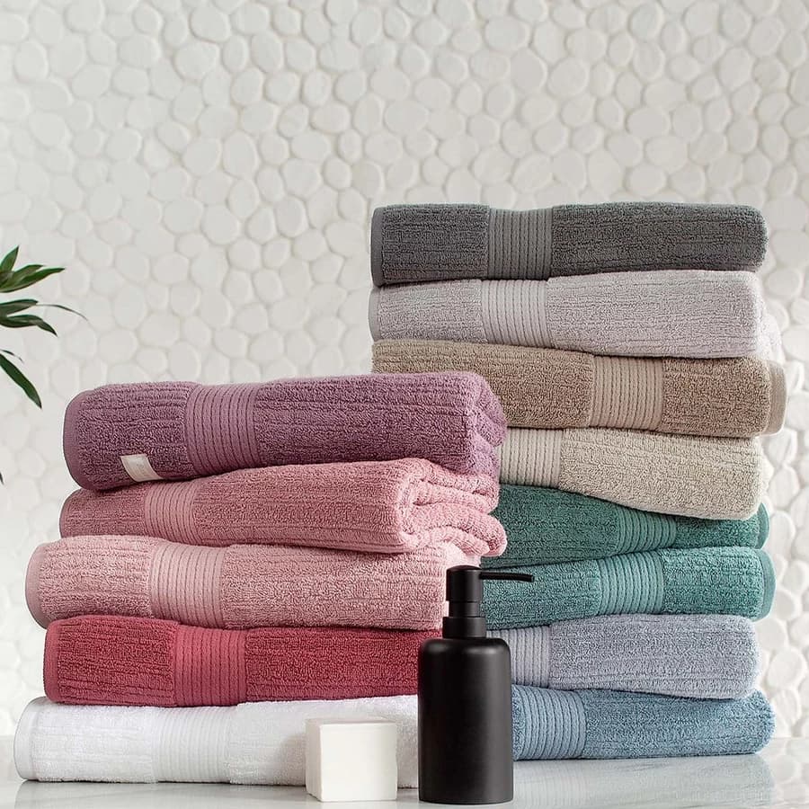 Toalha de Banho Buddemeyer Fio Penteado 480g/m² 100% Algodão 70x140cm Variadas.