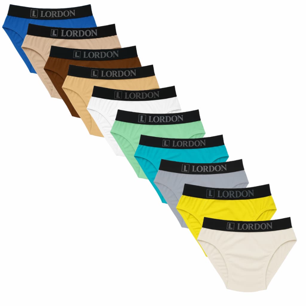 Kit Cueca Infantil 10 unidades Slip Elástico Exposto 100% Algodão Menino **ENVIO IMEDIATO**