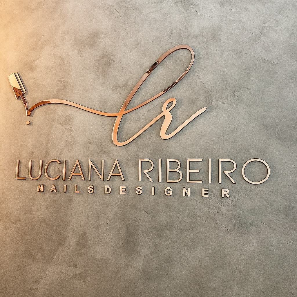 Logo Letreiro logomarca em acrílico espelhado