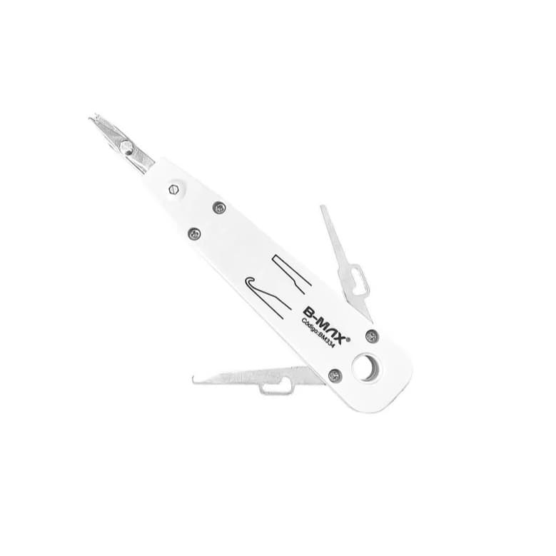 Alicate Punch Down de Inserção para módulos de Rede RJ45 RJ11 Keystone