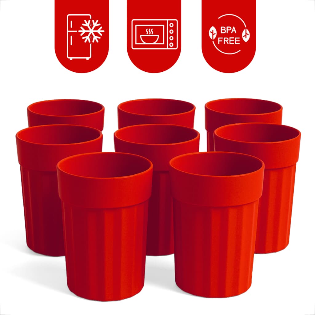 25 Copos Kit De Plásticos 350ML Para Dia a Dia Festas Eventos Resistente Premium Festa Infantil